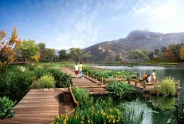 水上 木棧道效果圖