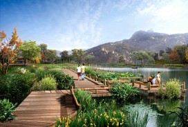 水上 木棧道效果圖