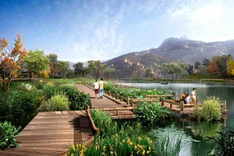 水上 木棧道效果圖