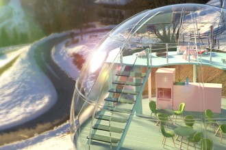 “網(wǎng)紅星空泡泡屋”浪漫到極致，快來(lái)躺著數(shù)星星吧！